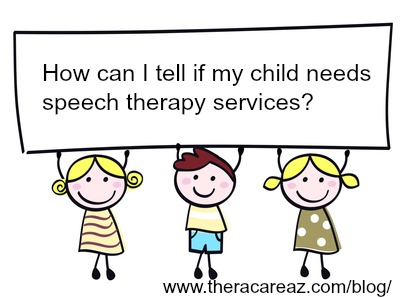 How can i tell if my child needs speech therapy